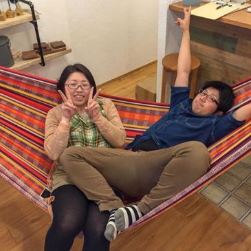 すさびハンモックショールーム試乗0425